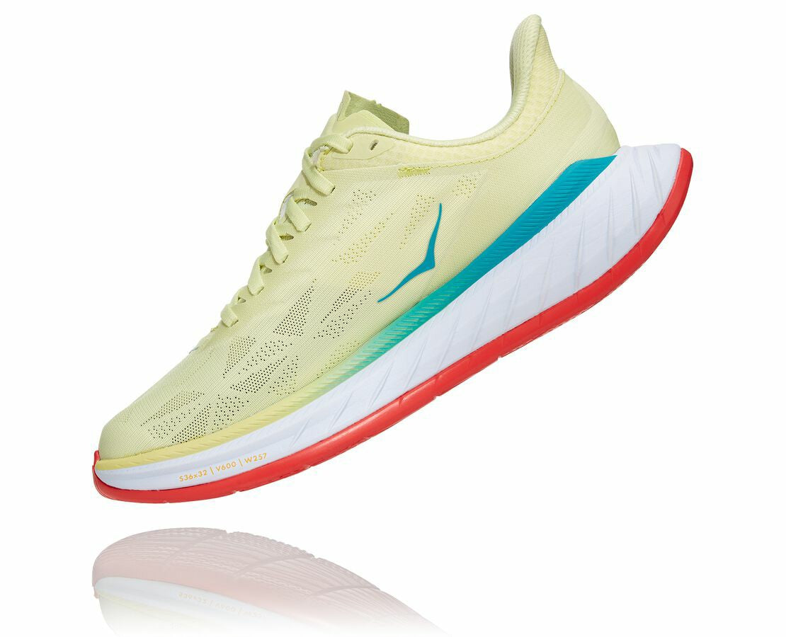 Women's Carbon X 2 Luminary Green / Hot Coral