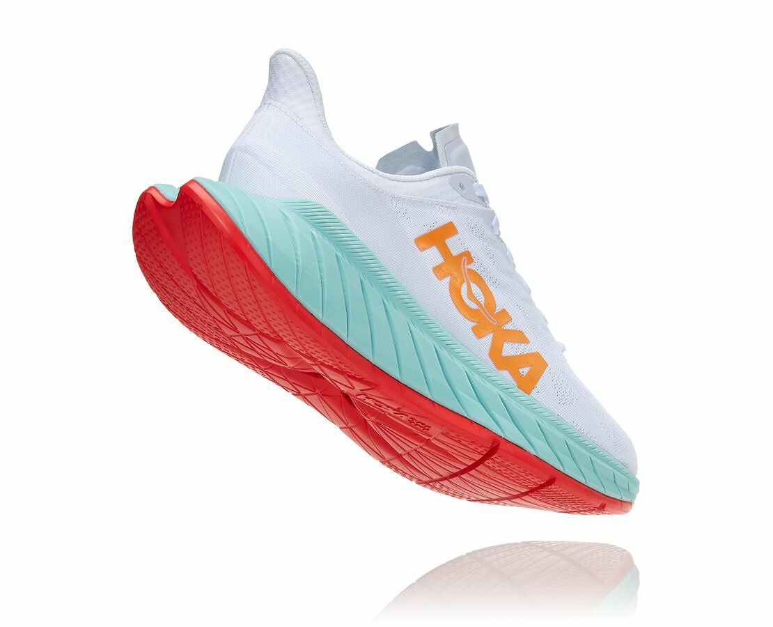 Women's Carbon X 2 White / Blazing Orange