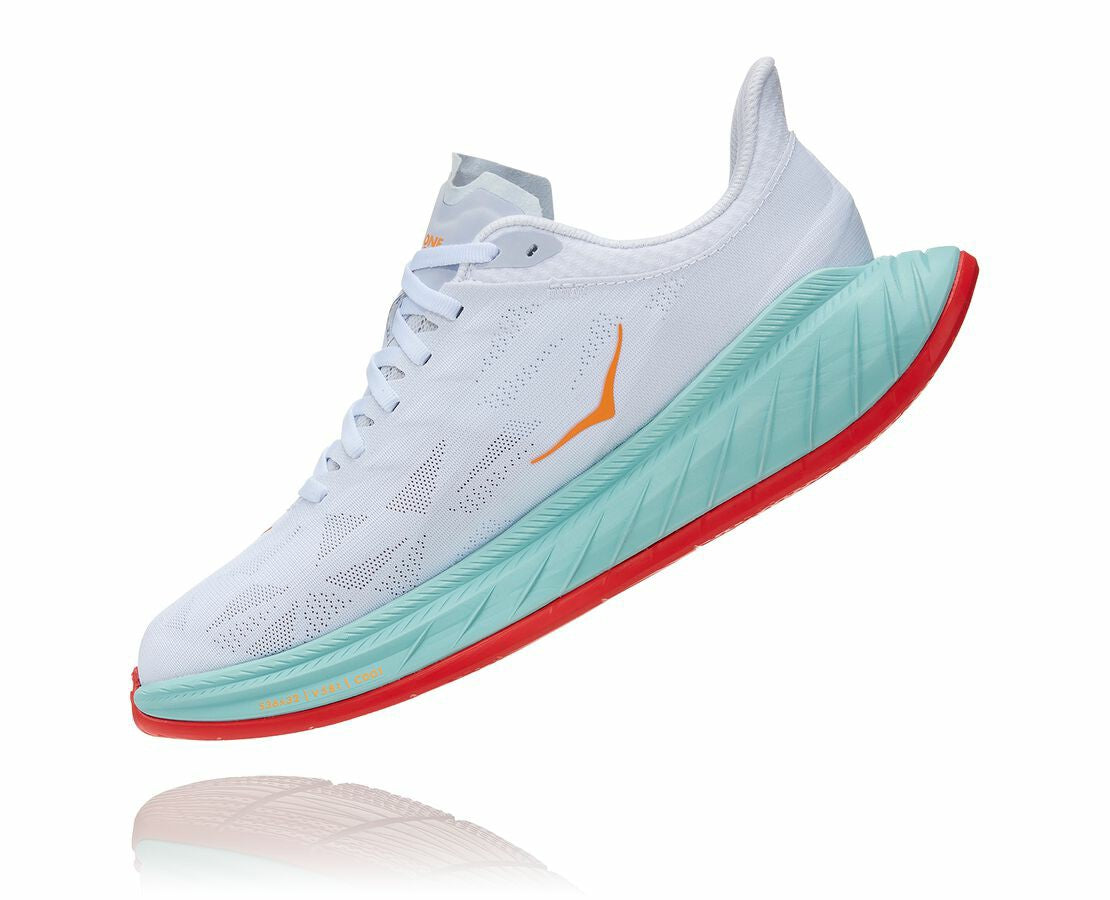 Women's Carbon X 2 White / Blazing Orange