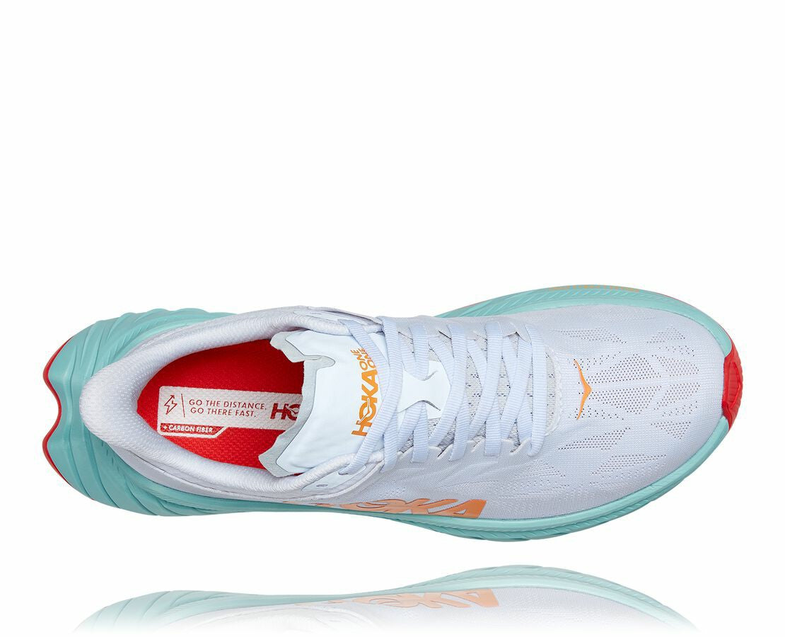 Women's Carbon X 2 White / Blazing Orange