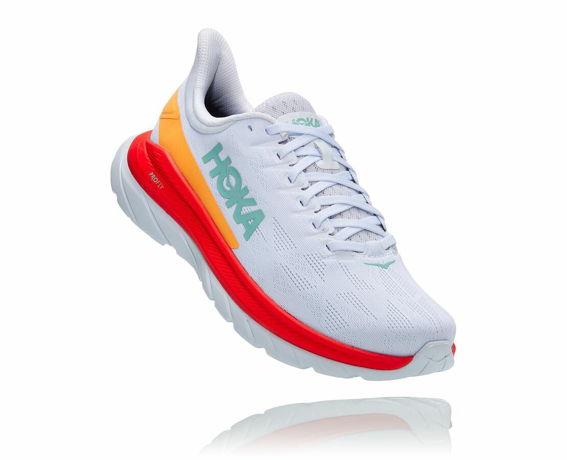 Men's Mach 4 White / Fiesta