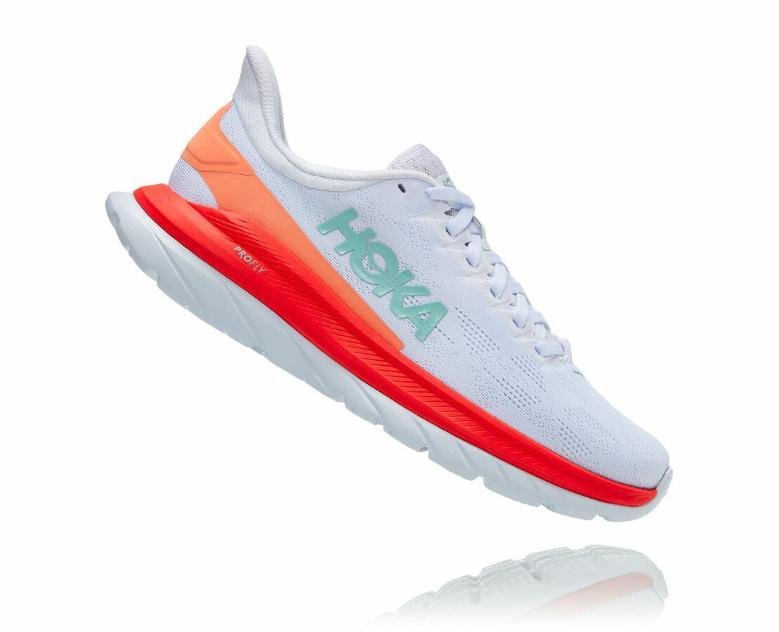 Women's Mach 4 White / Fiesta