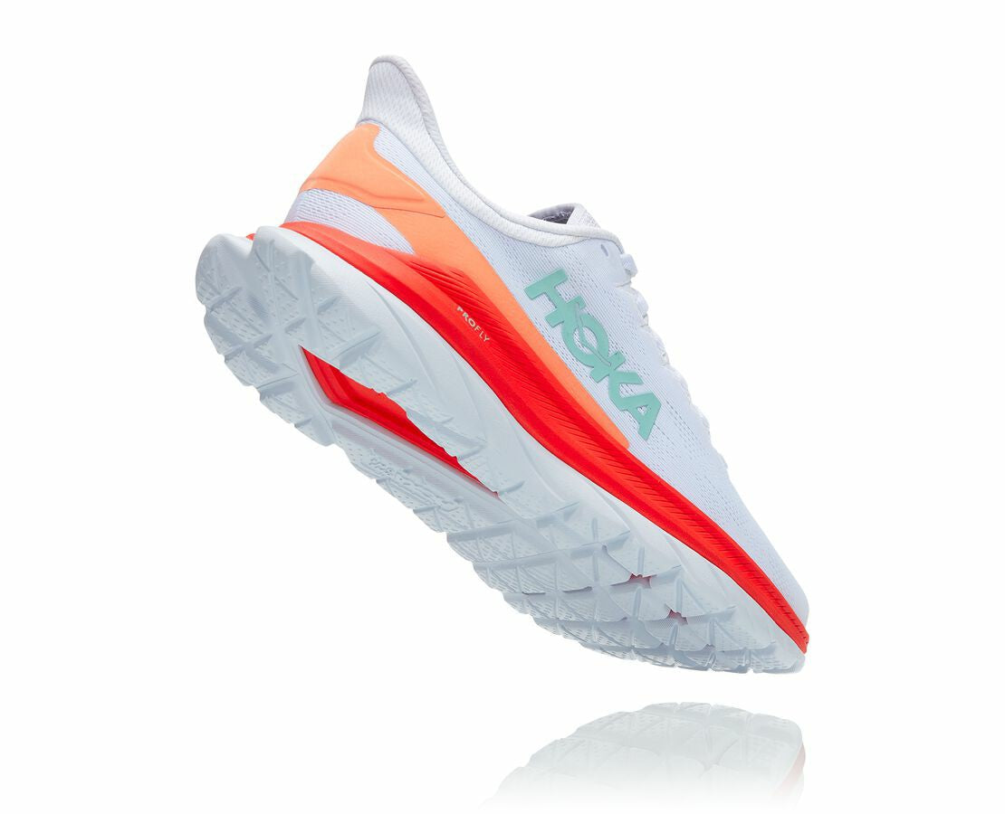 Women's Mach 4 White / Fiesta
