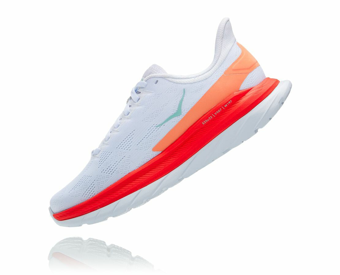 Women's Mach 4 White / Fiesta