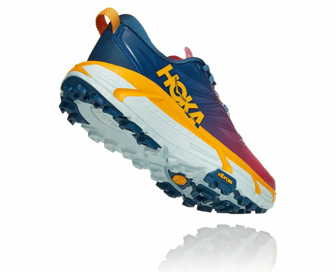 Women's Mafate Speed 3 Moroccan Blue / Saffron
