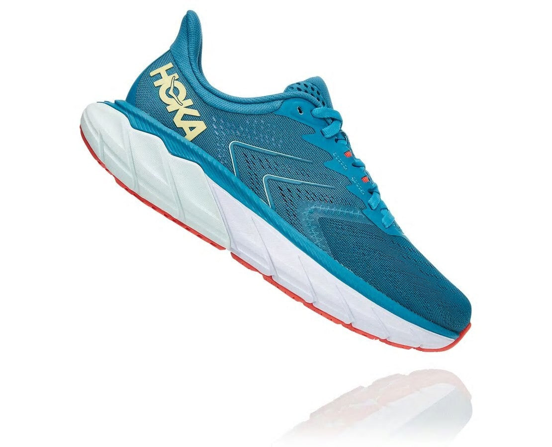 Women's Arahi 5 Mosaic Blue / Luminary Green