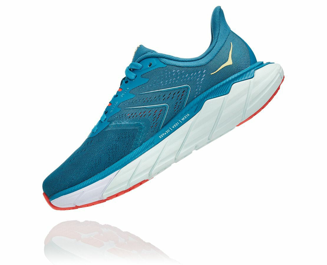Women's Arahi 5 Mosaic Blue / Luminary Green
