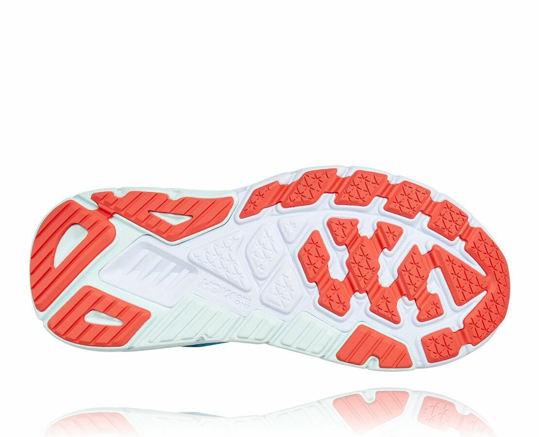 Women's Arahi 5 Mosaic Blue / Luminary Green