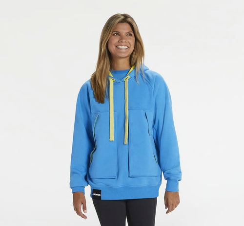 All Gender Bondi Hoodie Diva Blue