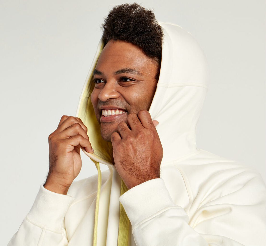All Gender Bondi Hoodie White