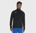 Men's 1/2 Zip Midlayer Black