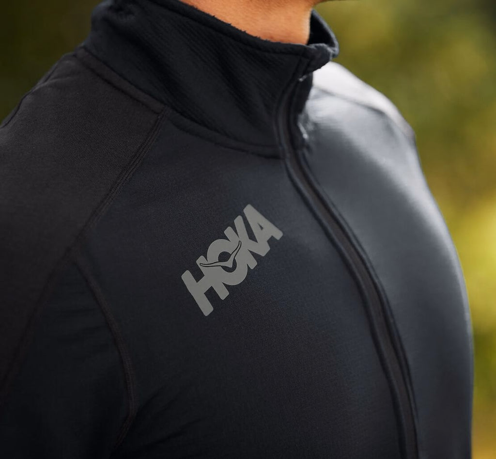 Men's 1/2 Zip Midlayer Black