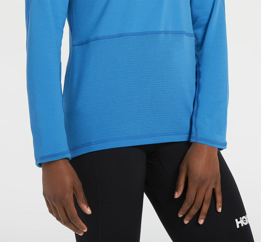 Women's 1/2 Zip Midlayer Diva Blue