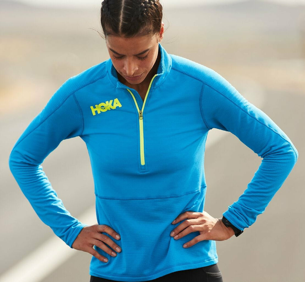 Women's 1/2 Zip Midlayer Diva Blue
