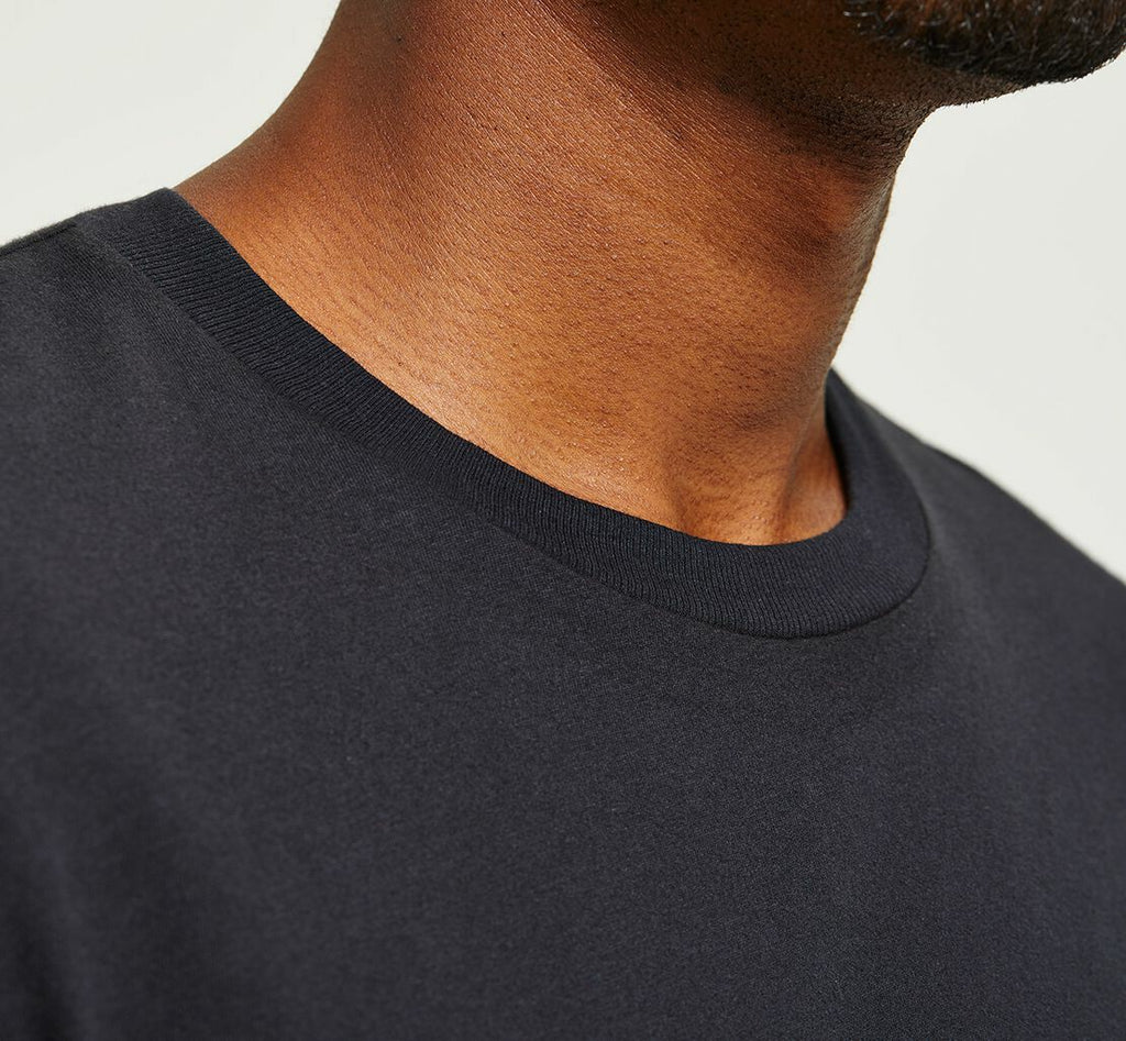 Men's Brand Tee Black / Castlerock