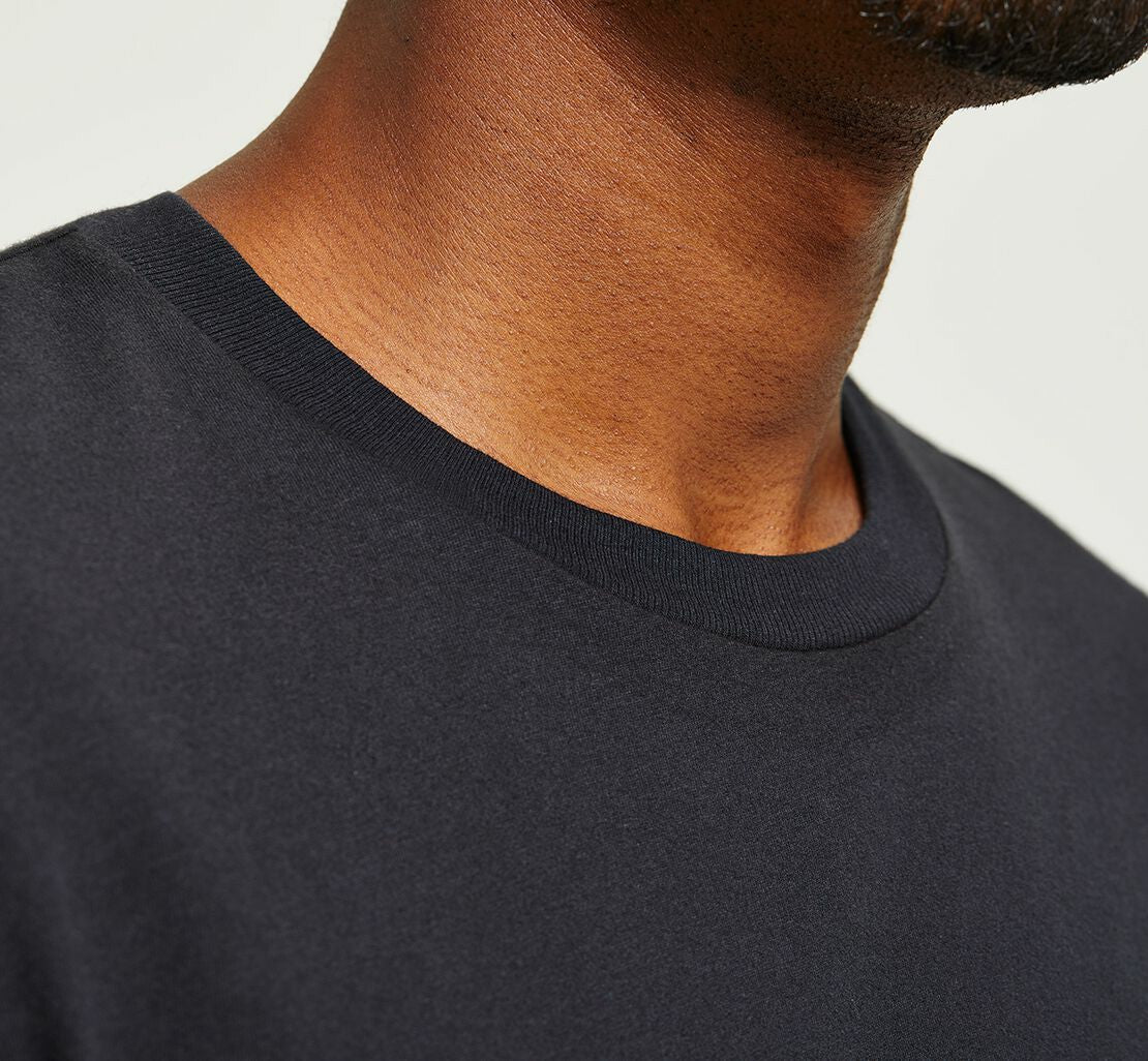 Men's Brand Tee Black / Castlerock