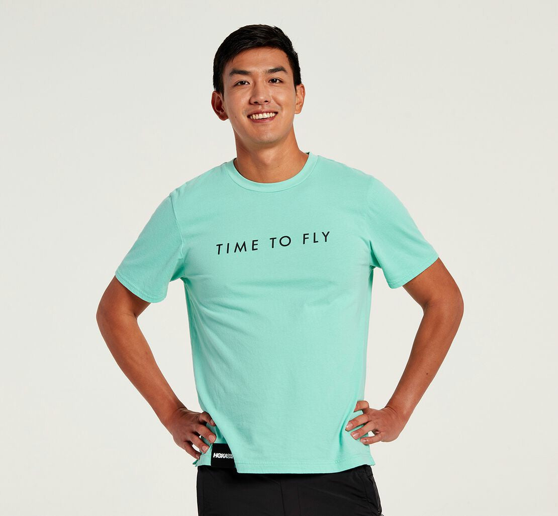 Men's Brand Tee Cascade