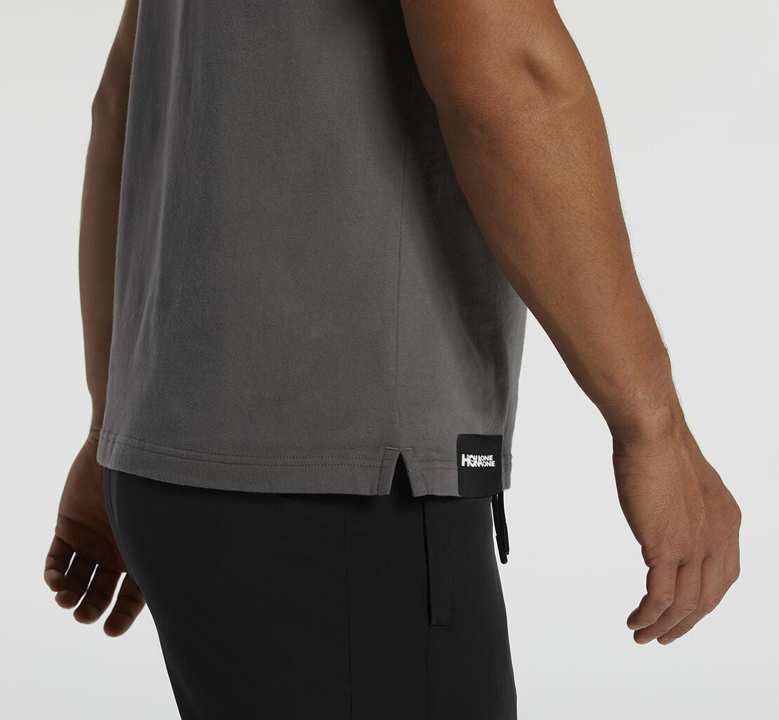 Men's Brand Tee Charcoal