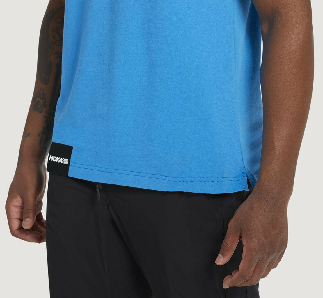 Men's Brand Tee Diva Blue