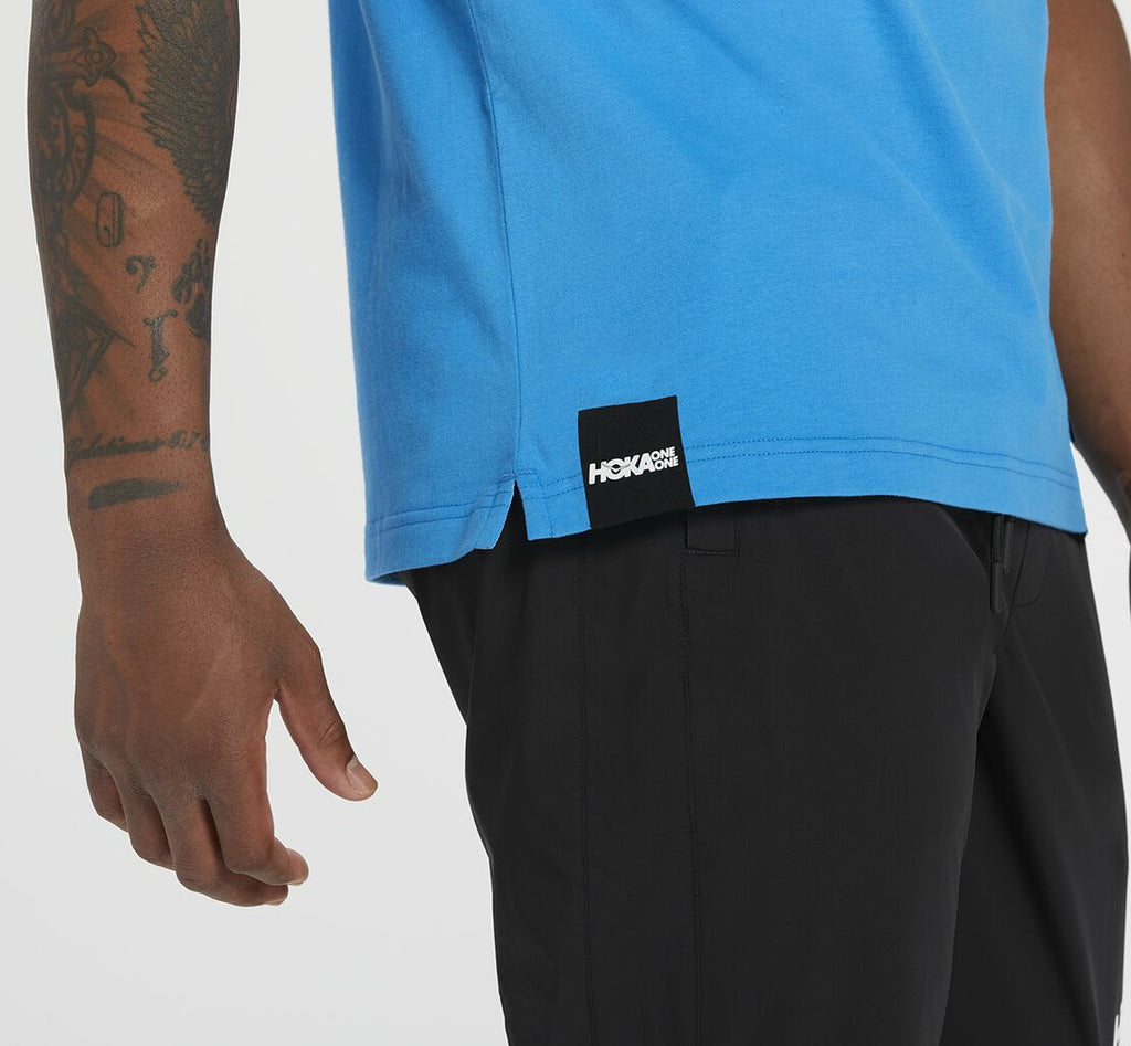 Men's Brand Tee Diva Blue