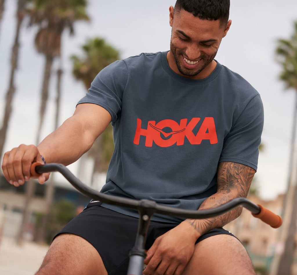 Men's Brand Tee Ombre Blue