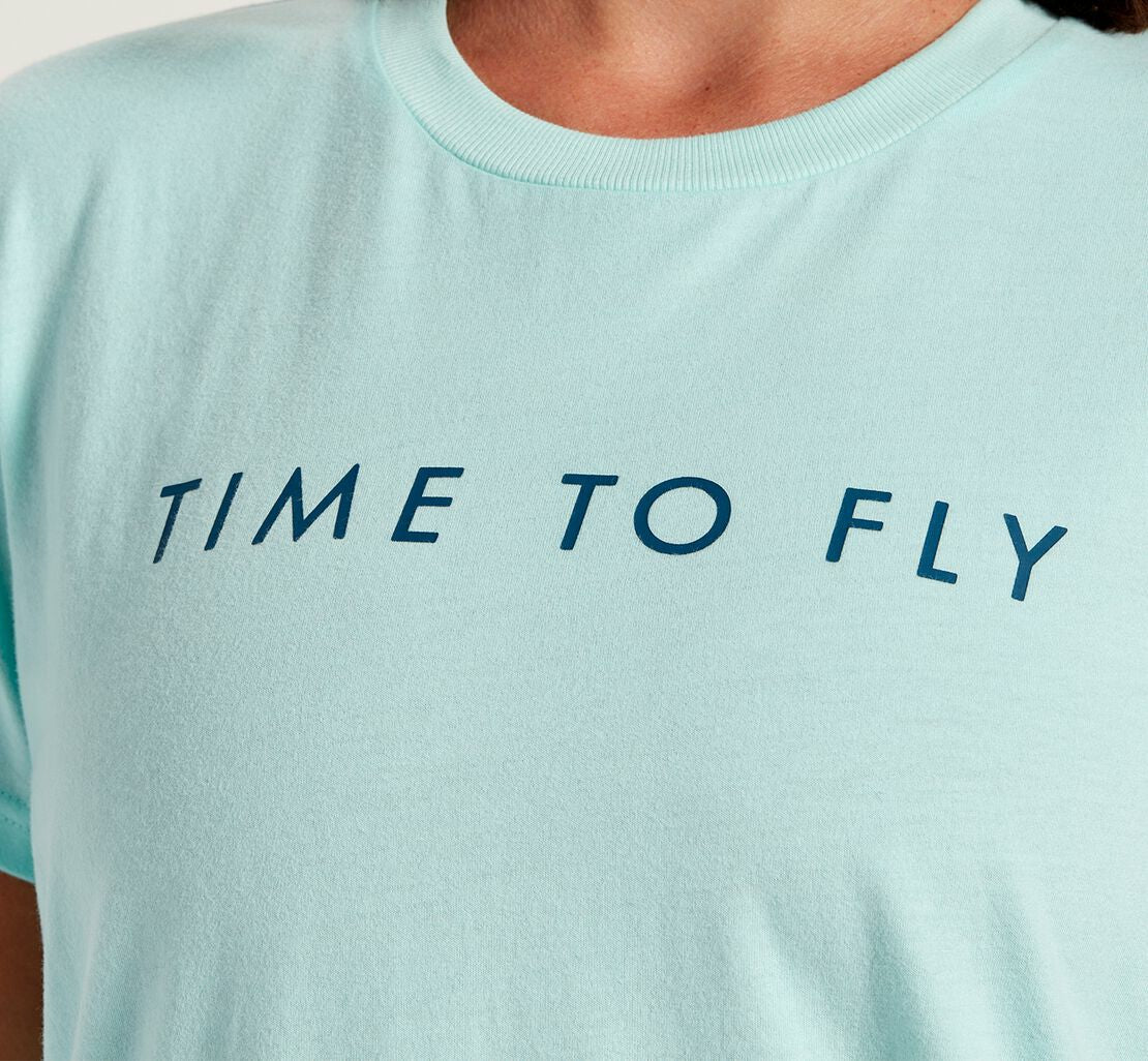 Women's Brand Tee Blue Tint