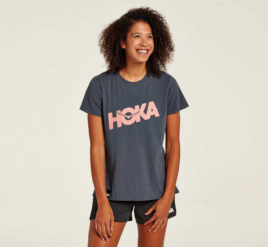 Women's Brand Tee Ombre Blue