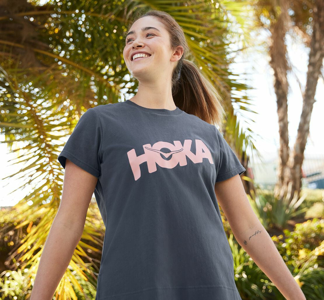 Women's Brand Tee Ombre Blue