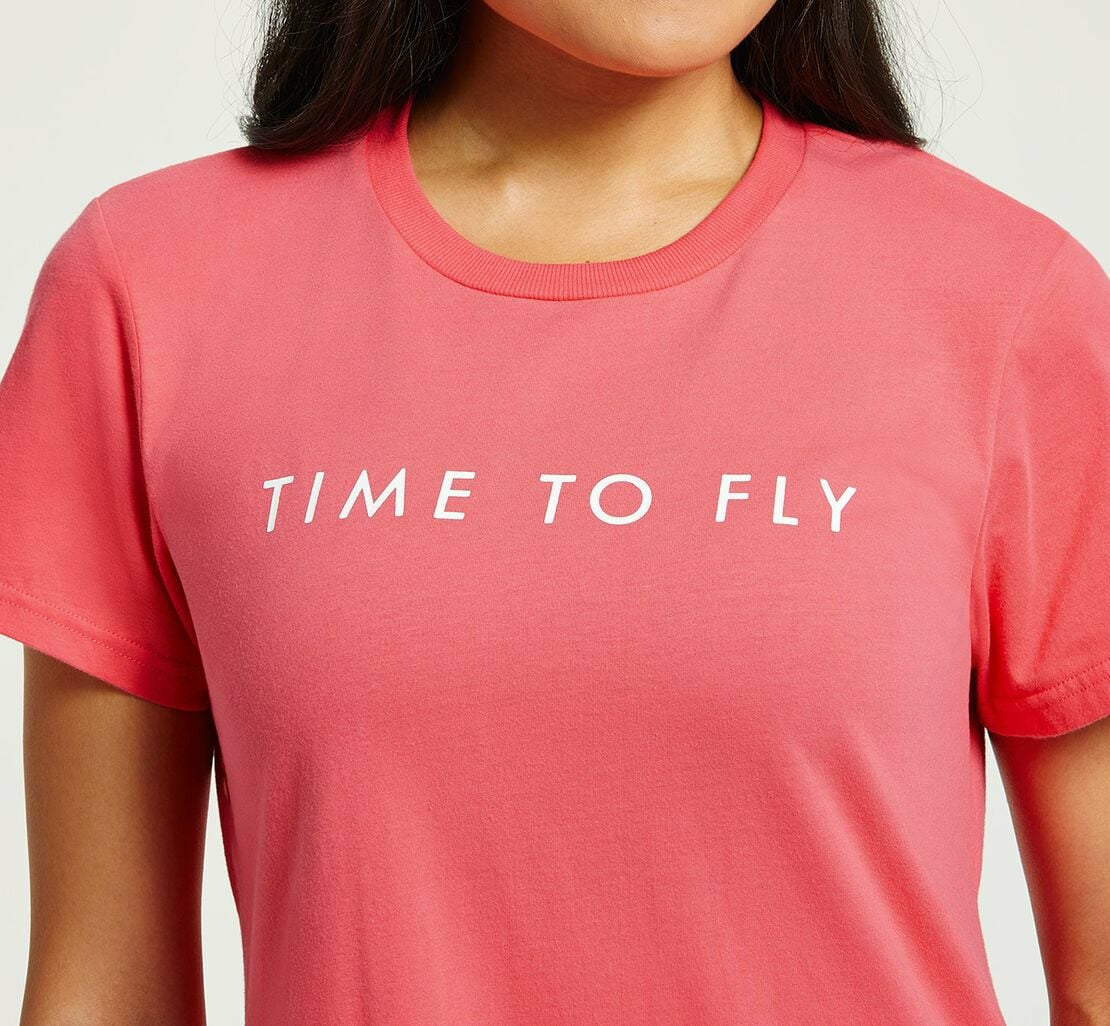 Women's Brand Tee Paradise Pink / White
