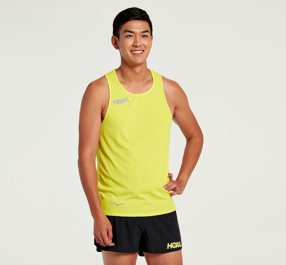 Men's Singlet Citrus