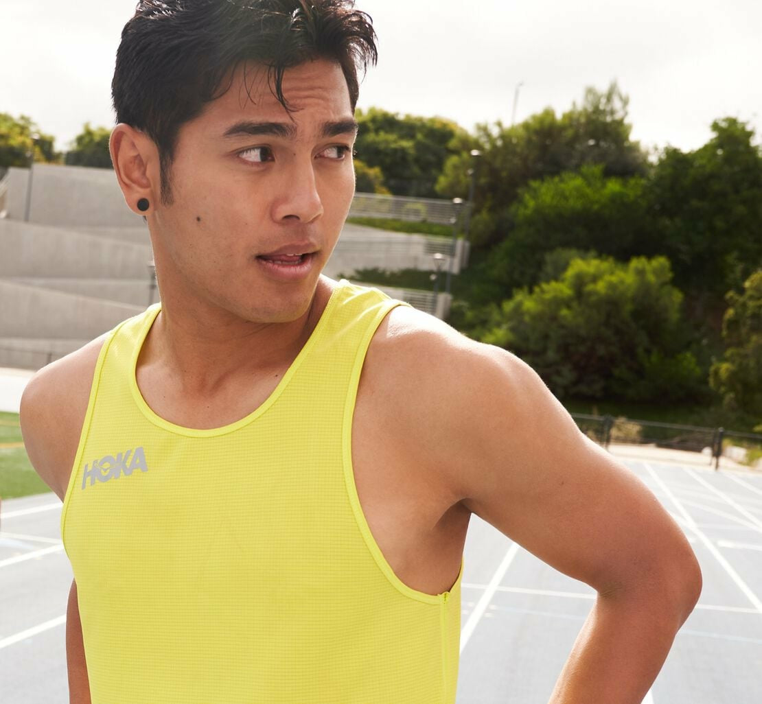 Men's Singlet Citrus
