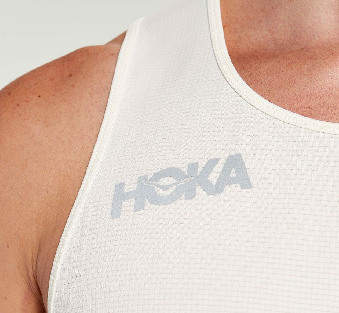Men's Singlet White