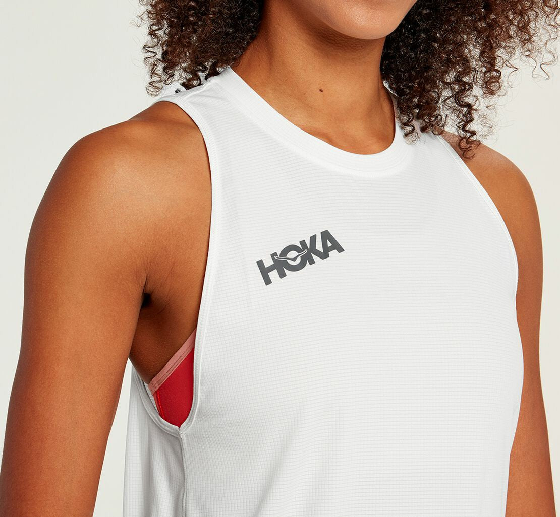 Women's Performance Utility Tank White