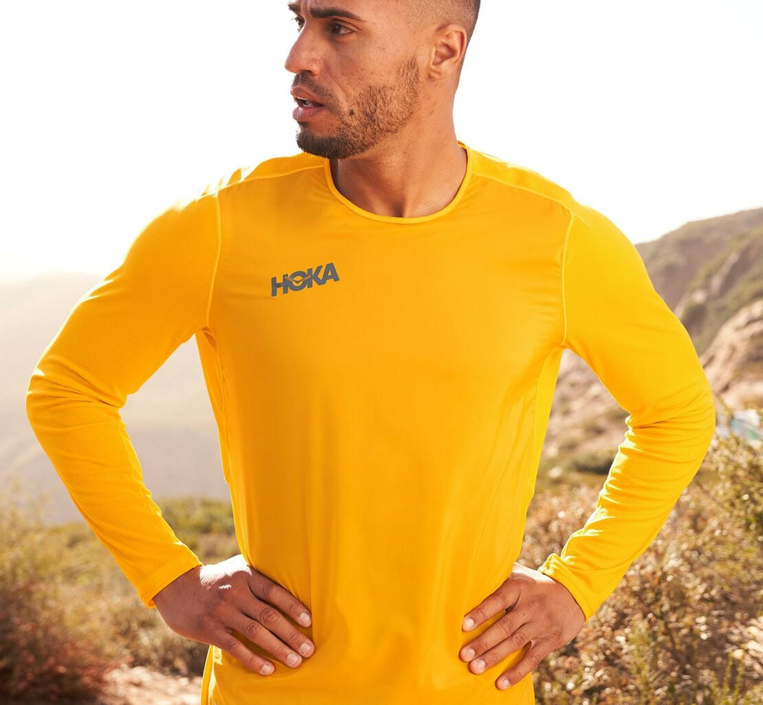 Men's Wind Shirt Saffron