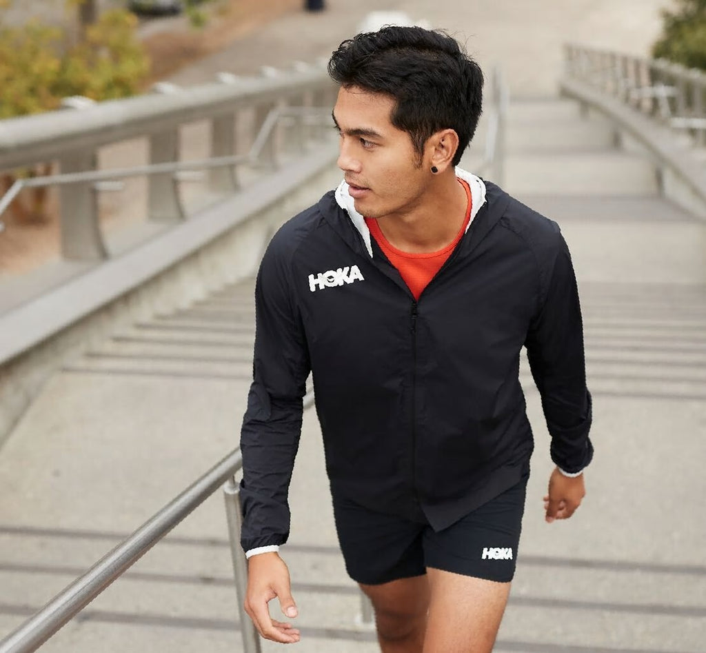 Men's Full-Zip Wind Jacket Black