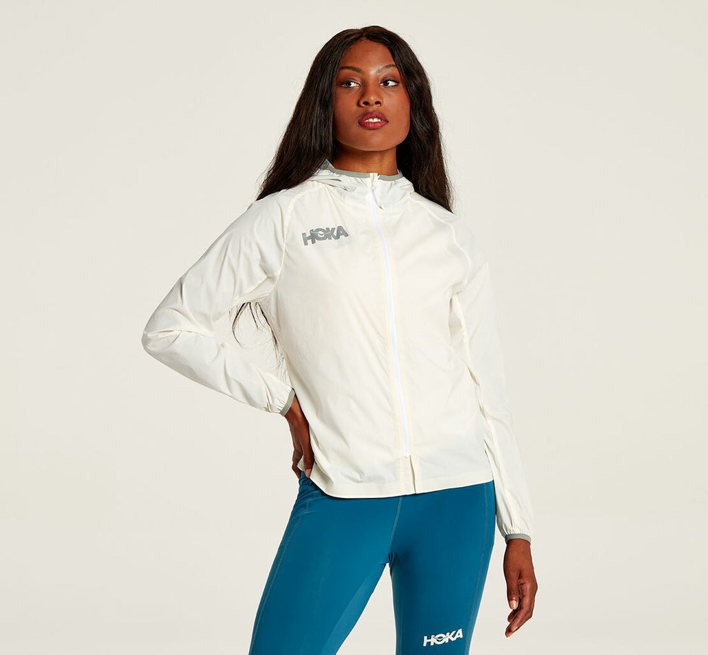 Women's Full-Zip Wind Jacket White