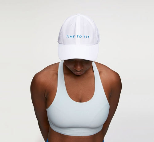All Gender All-Day Hat White / Diva Blue