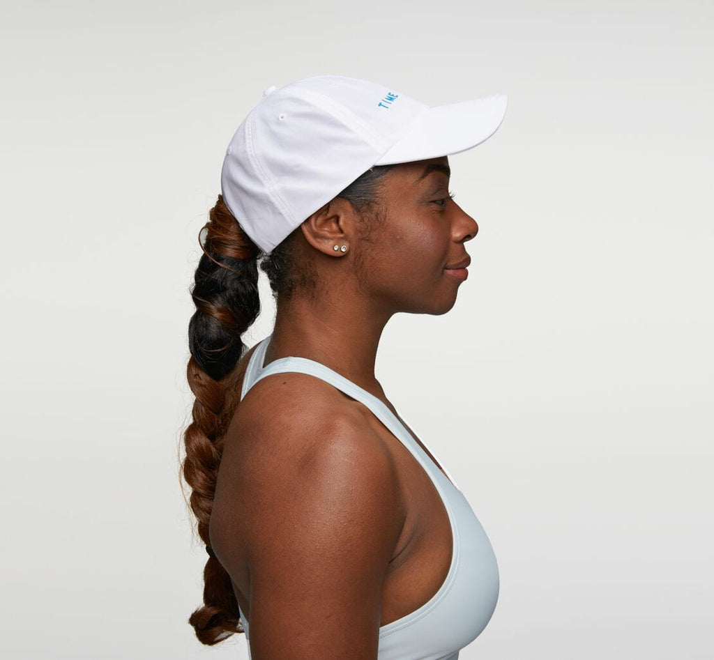 All Gender All-Day Hat White / Diva Blue