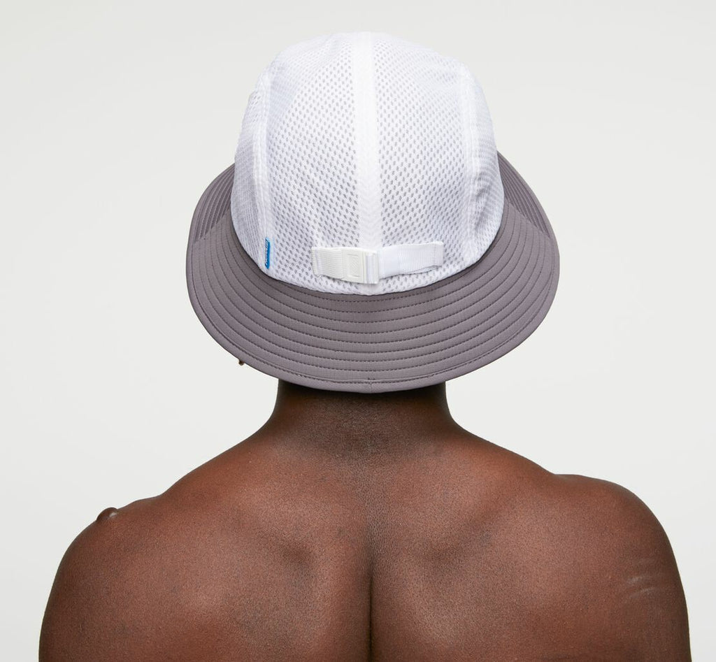 All Gender Adventure Hat Charcoal / White