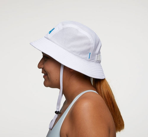 All Gender Adventure Hat White / Diva Blue