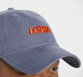 All Gender Casual Hat Blue Grey / Vermilion Orange