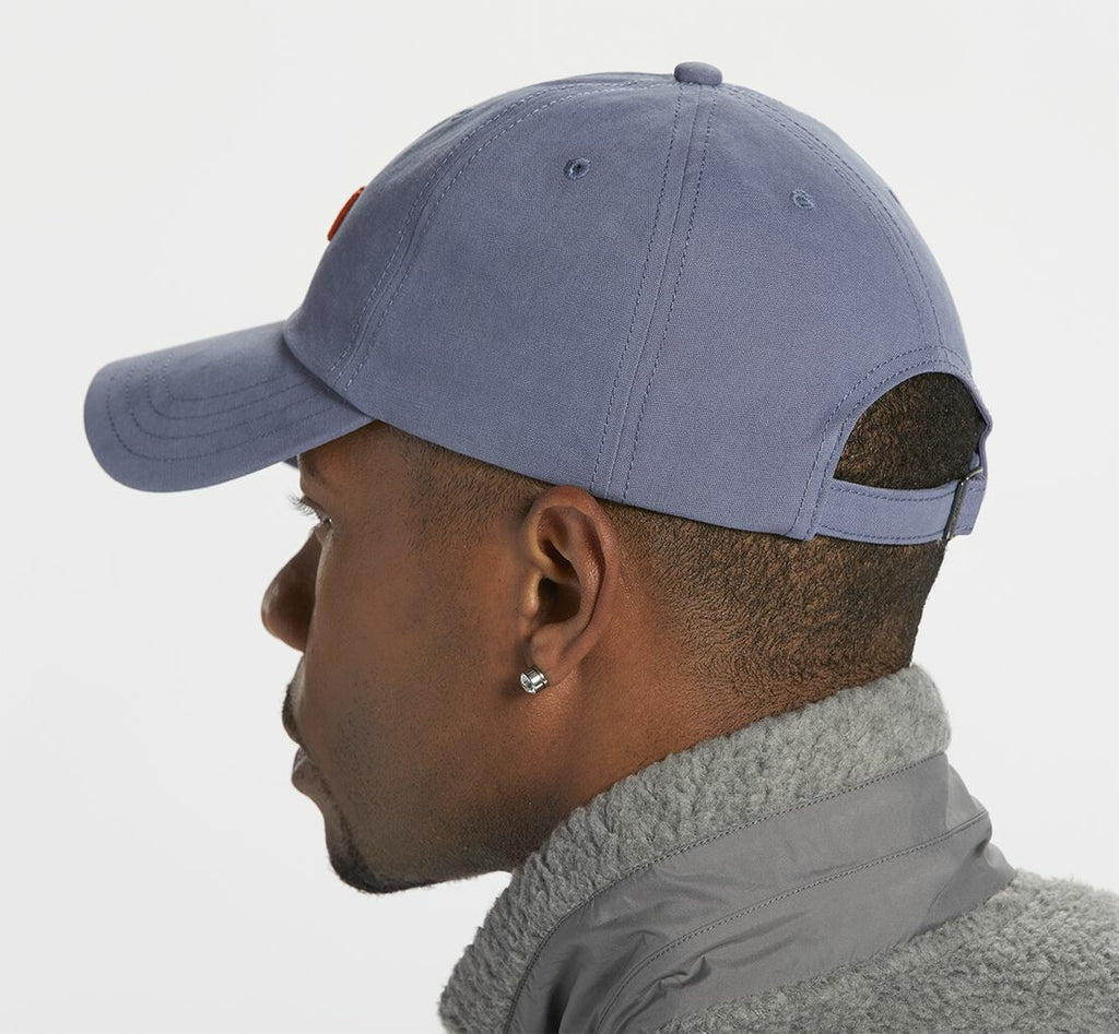 All Gender Casual Hat Blue Grey / Vermilion Orange