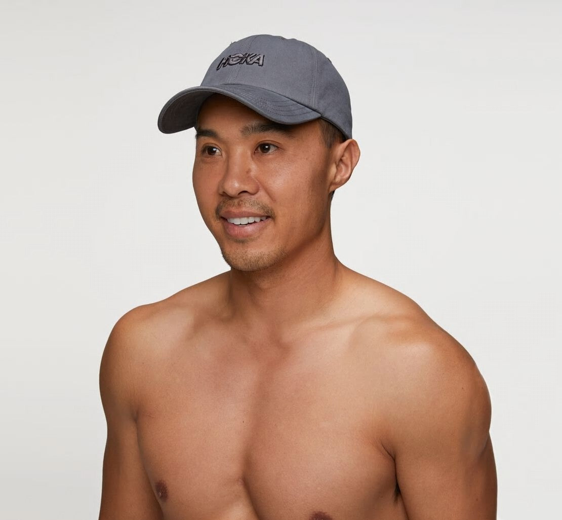 All Gender Casual Hat Dark Grey