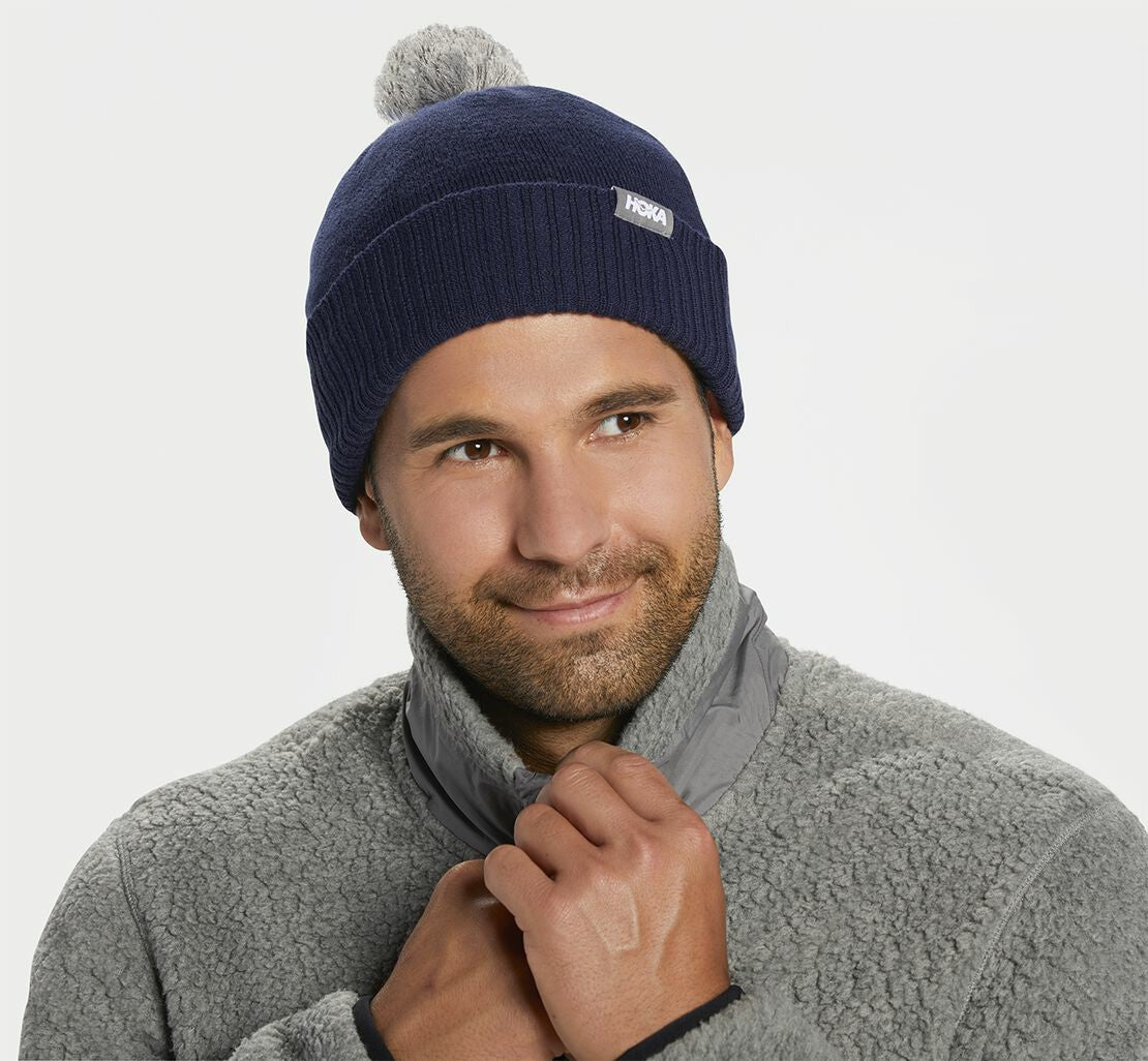 All Gender Pom Beanie Moonlit Ocean