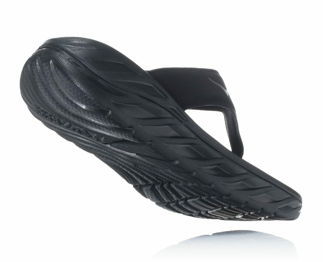 Women's ORA Recovery Flip Black / Dark Gull Gray