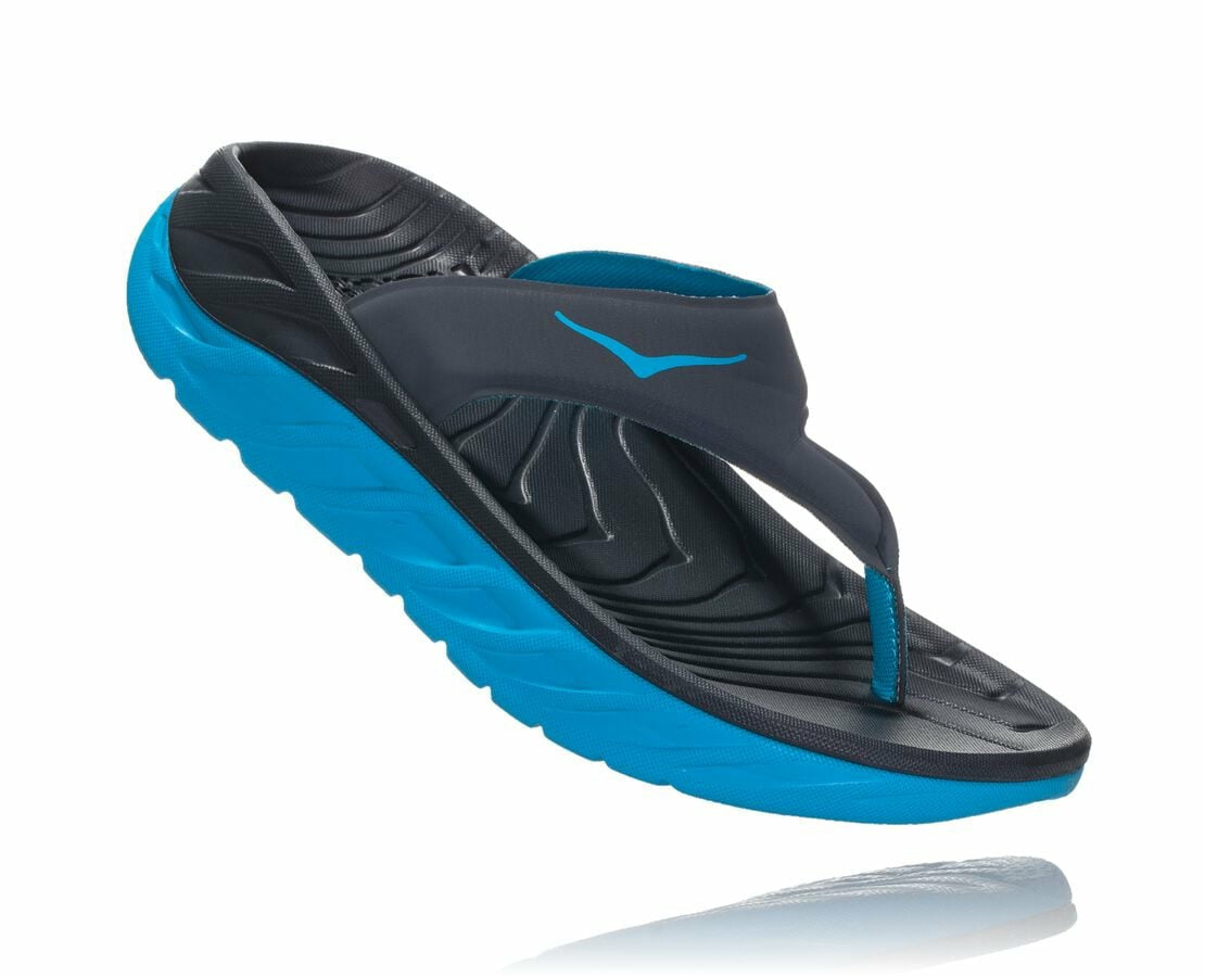 Women's ORA Recovery Flip Ebony / Dresden Blue