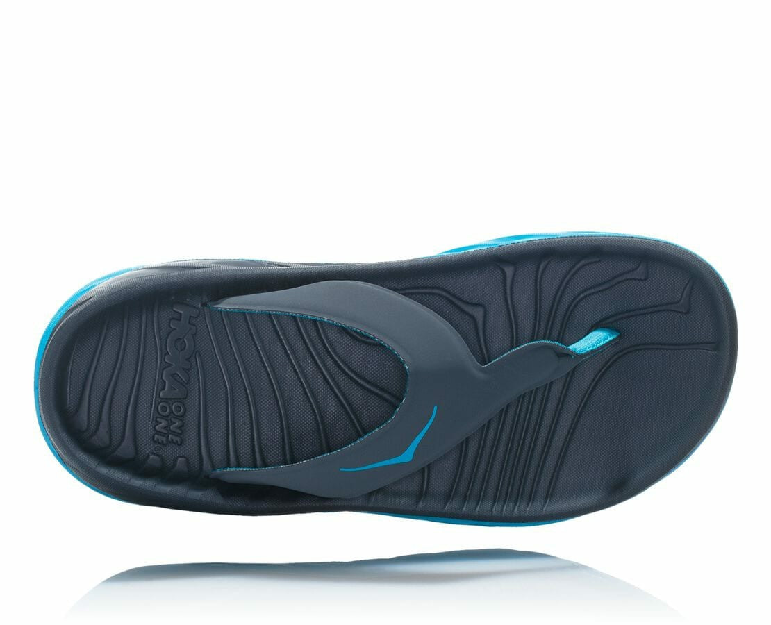 Women's ORA Recovery Flip Ebony / Dresden Blue