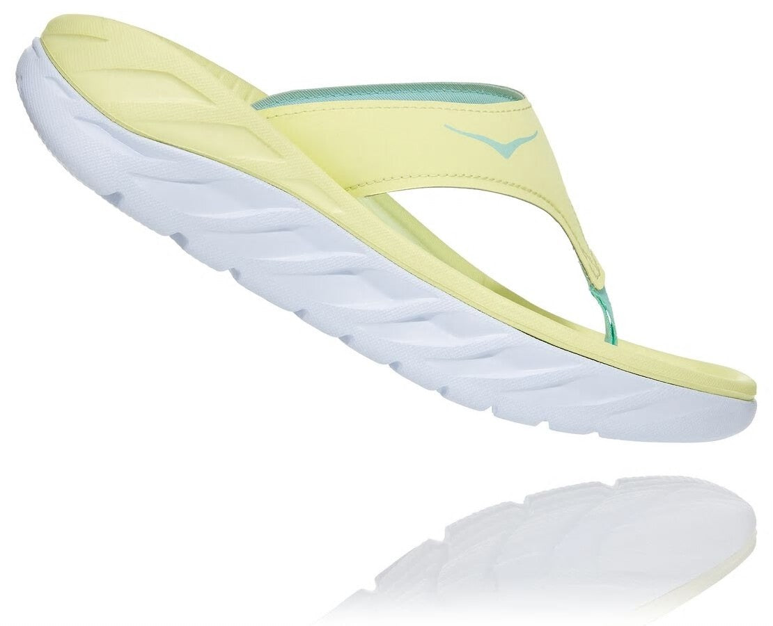 Women's ORA Recovery Flip Luminary Green / Blue Tint
