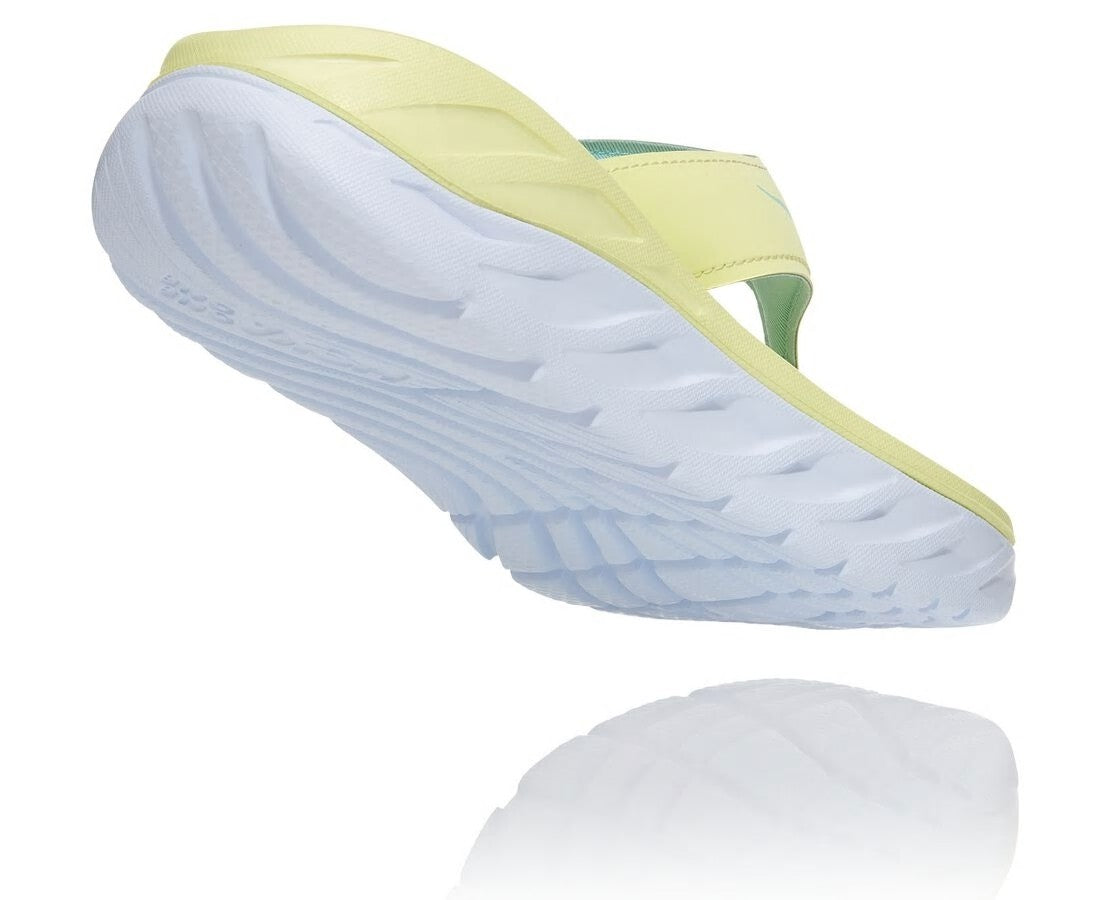 Women's ORA Recovery Flip Luminary Green / Blue Tint