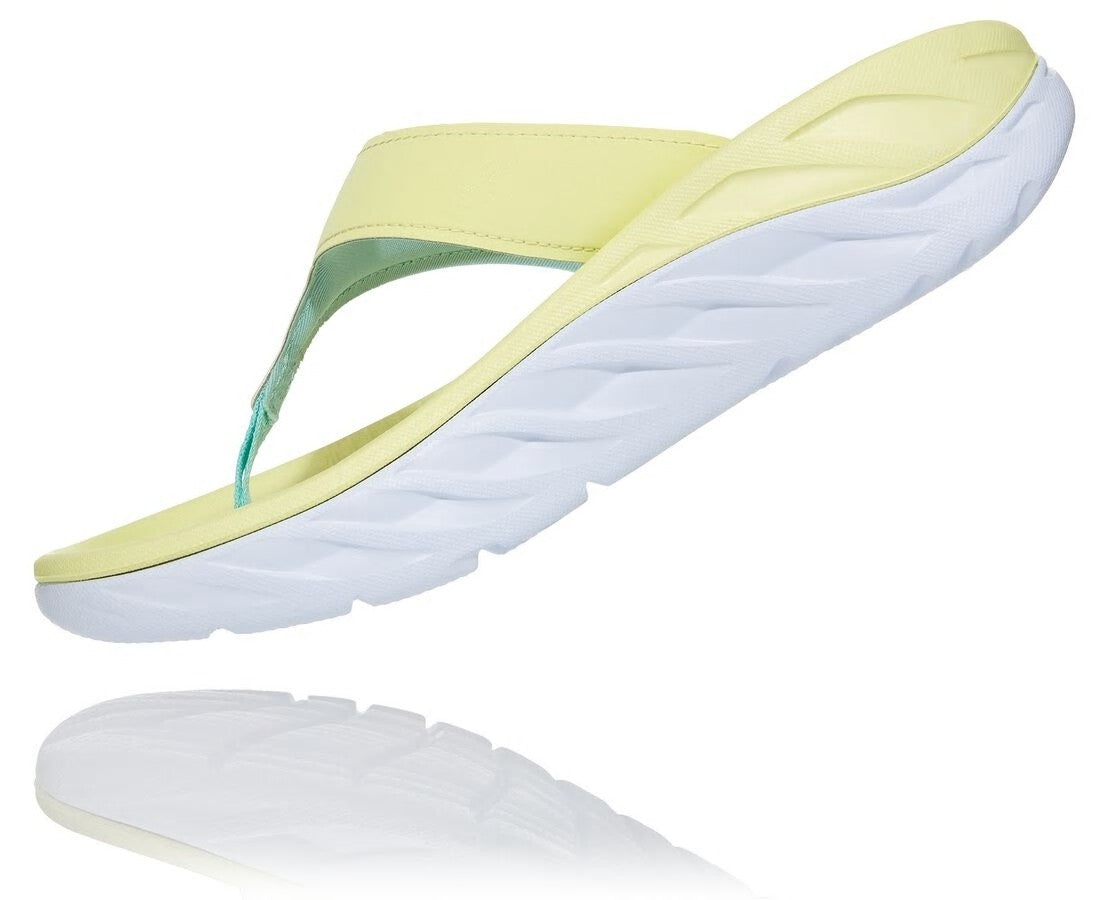 Women's ORA Recovery Flip Luminary Green / Blue Tint